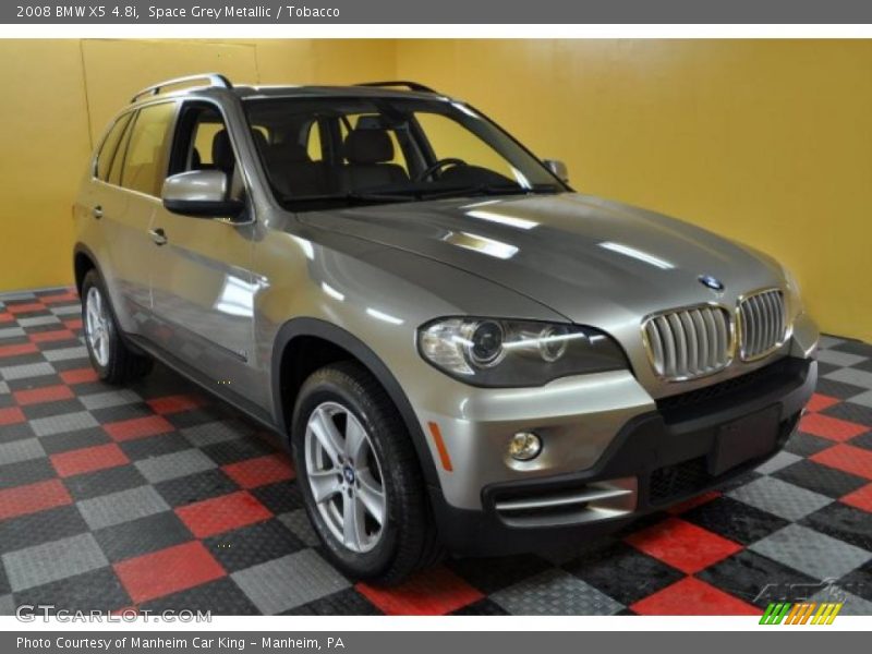 Space Grey Metallic / Tobacco 2008 BMW X5 4.8i