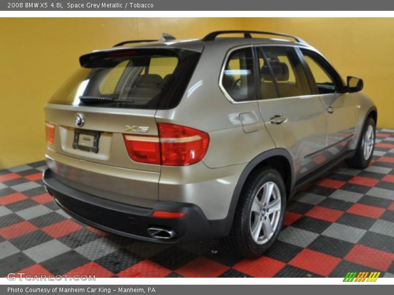Space Grey Metallic / Tobacco 2008 BMW X5 4.8i