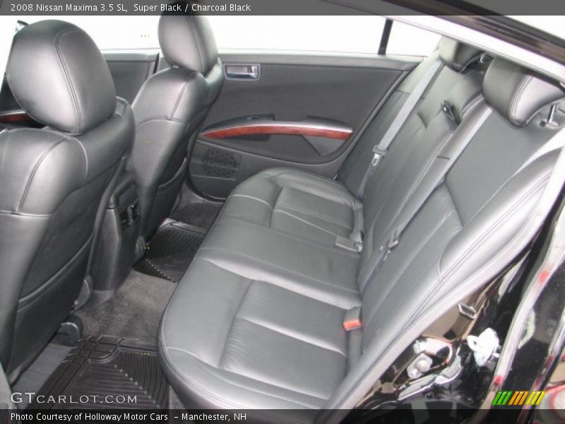 Super Black / Charcoal Black 2008 Nissan Maxima 3.5 SL