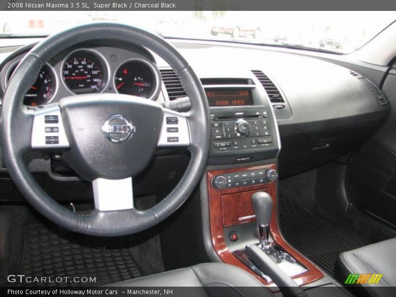 Super Black / Charcoal Black 2008 Nissan Maxima 3.5 SL