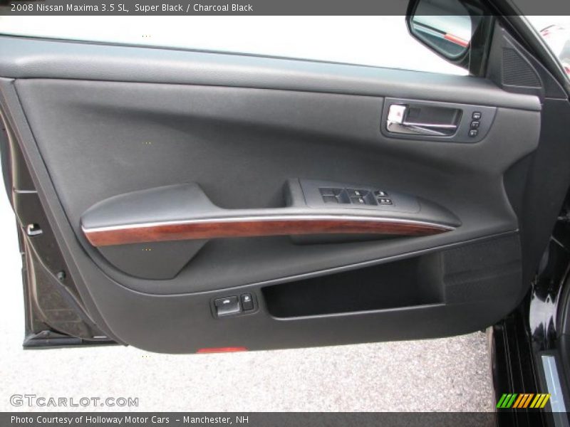 Super Black / Charcoal Black 2008 Nissan Maxima 3.5 SL