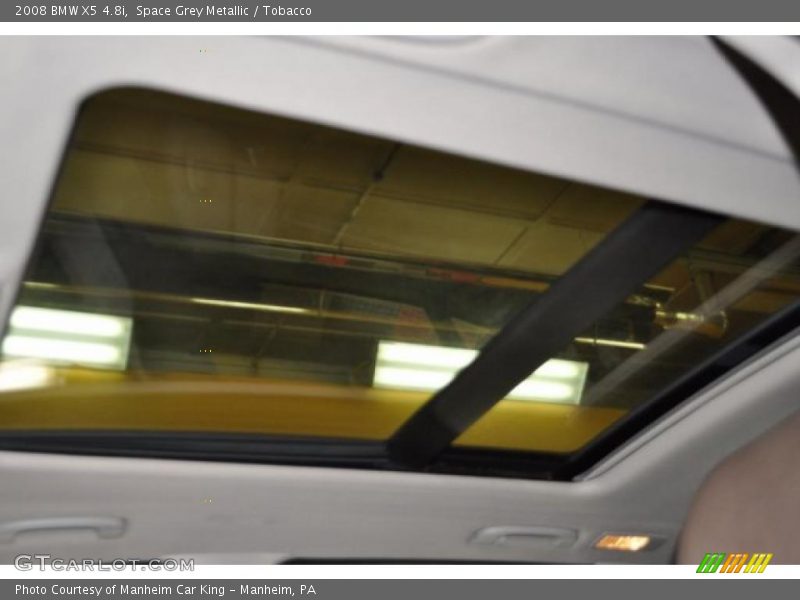 Space Grey Metallic / Tobacco 2008 BMW X5 4.8i