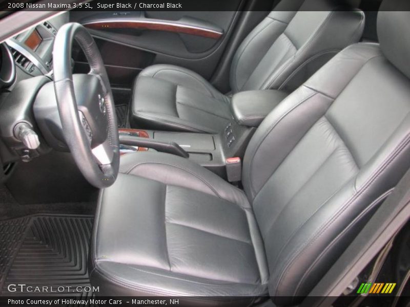 Super Black / Charcoal Black 2008 Nissan Maxima 3.5 SL