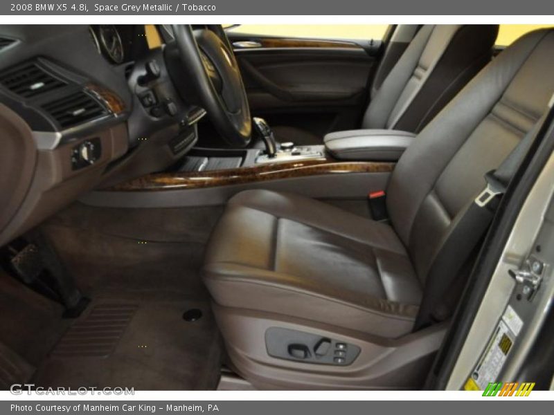 Space Grey Metallic / Tobacco 2008 BMW X5 4.8i