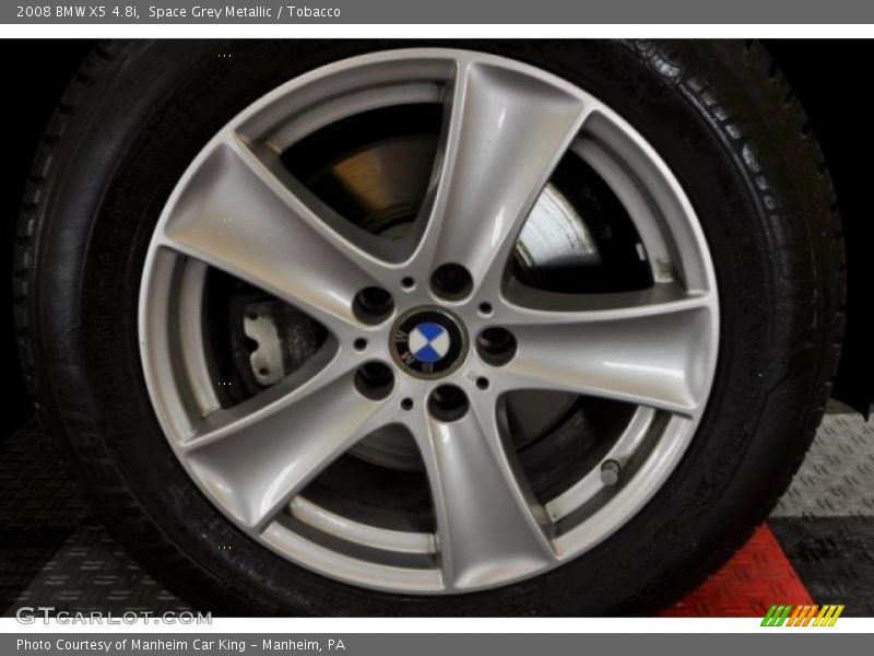Space Grey Metallic / Tobacco 2008 BMW X5 4.8i