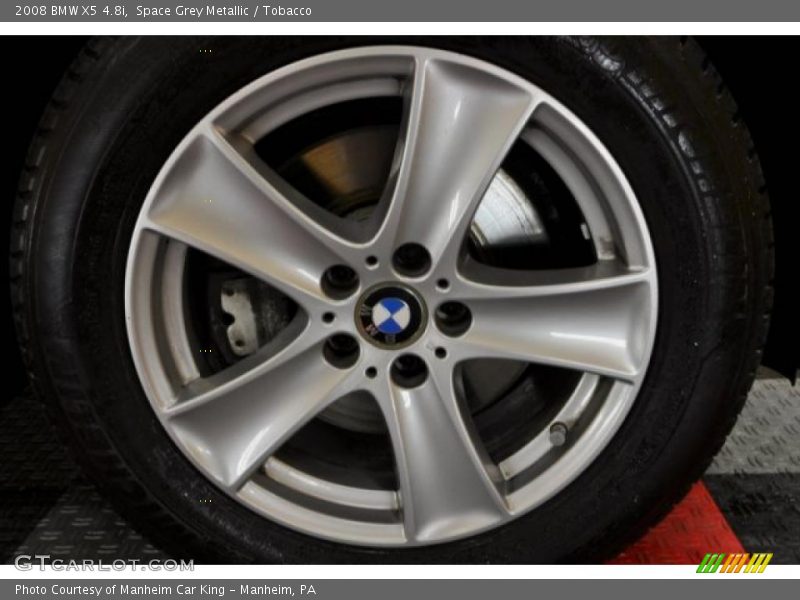 Space Grey Metallic / Tobacco 2008 BMW X5 4.8i
