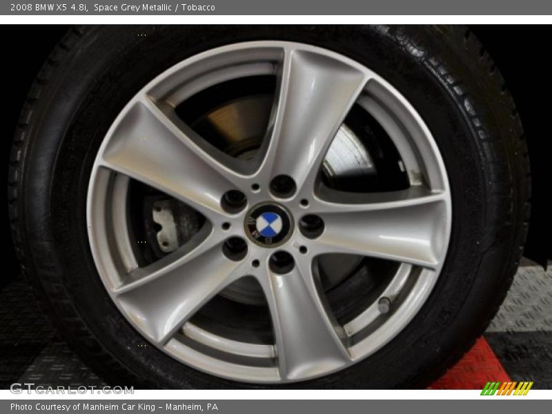 Space Grey Metallic / Tobacco 2008 BMW X5 4.8i
