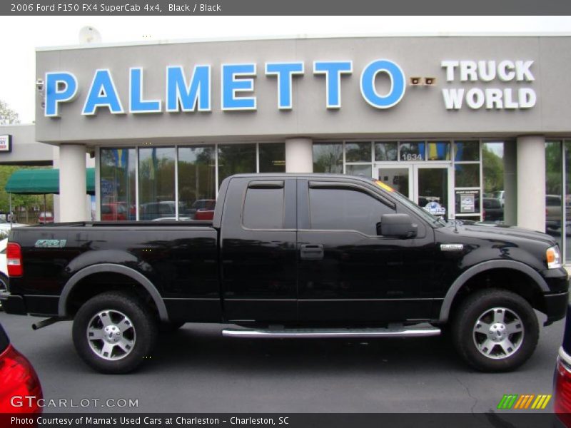Black / Black 2006 Ford F150 FX4 SuperCab 4x4
