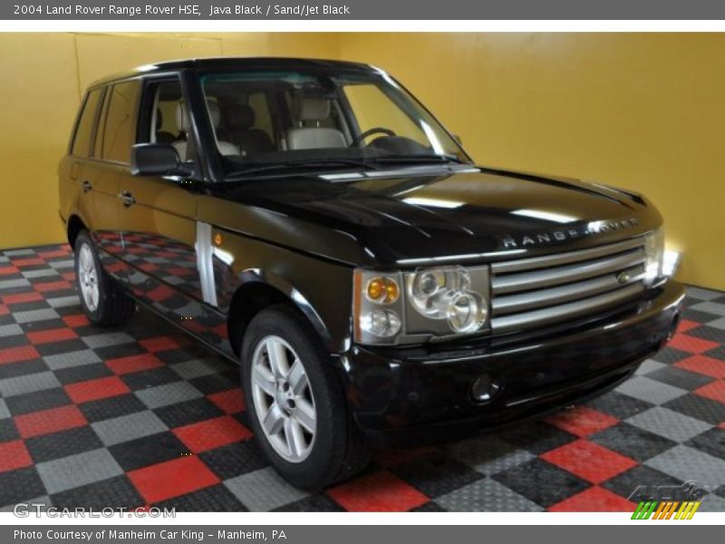 Java Black / Sand/Jet Black 2004 Land Rover Range Rover HSE