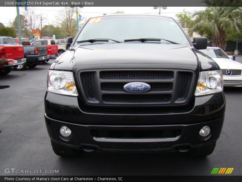 Black / Black 2006 Ford F150 FX4 SuperCab 4x4