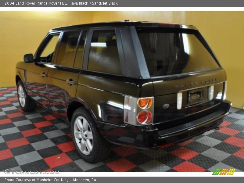 Java Black / Sand/Jet Black 2004 Land Rover Range Rover HSE