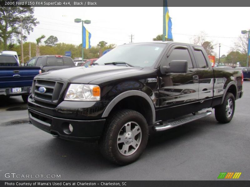 Black / Black 2006 Ford F150 FX4 SuperCab 4x4