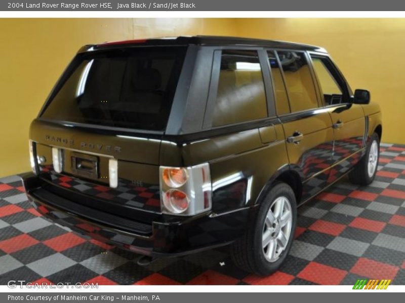 Java Black / Sand/Jet Black 2004 Land Rover Range Rover HSE