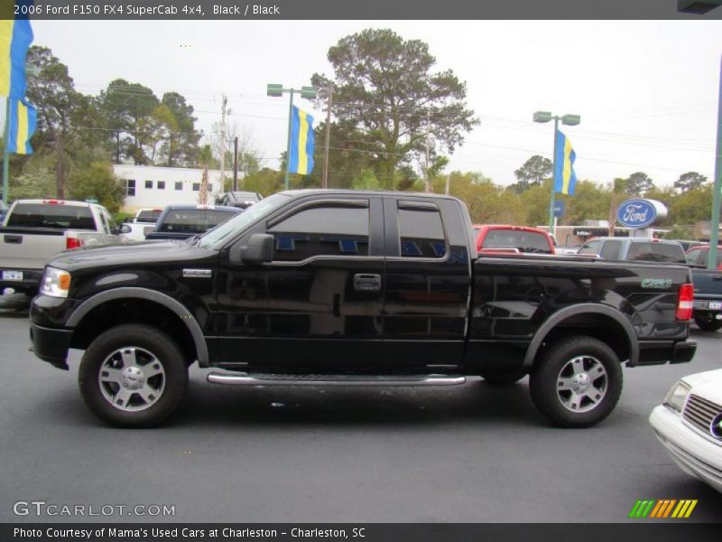 Black / Black 2006 Ford F150 FX4 SuperCab 4x4