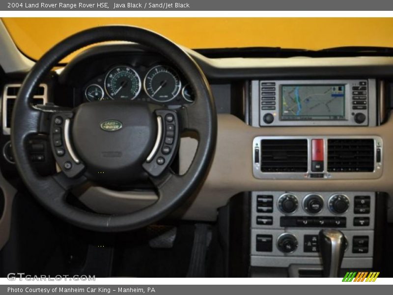 Java Black / Sand/Jet Black 2004 Land Rover Range Rover HSE