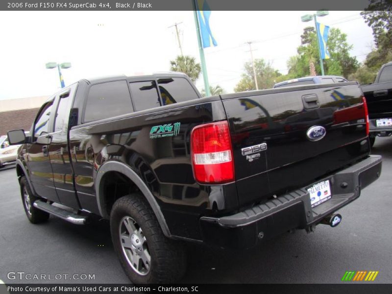 Black / Black 2006 Ford F150 FX4 SuperCab 4x4