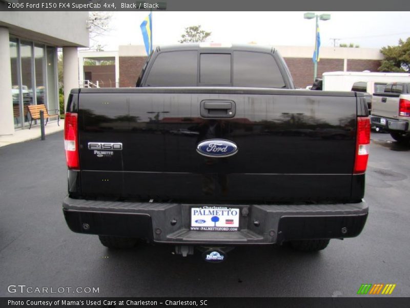 Black / Black 2006 Ford F150 FX4 SuperCab 4x4