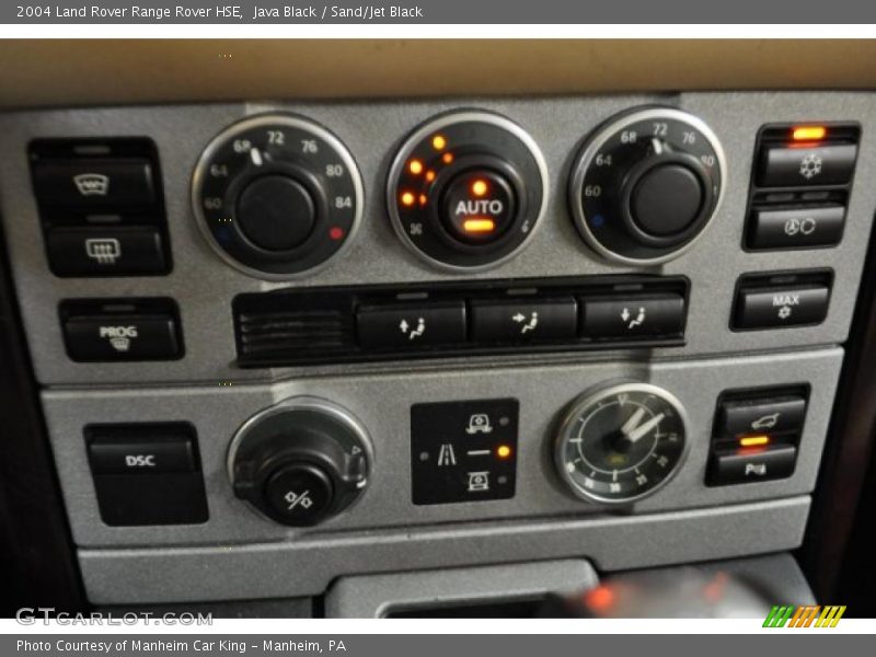 Java Black / Sand/Jet Black 2004 Land Rover Range Rover HSE