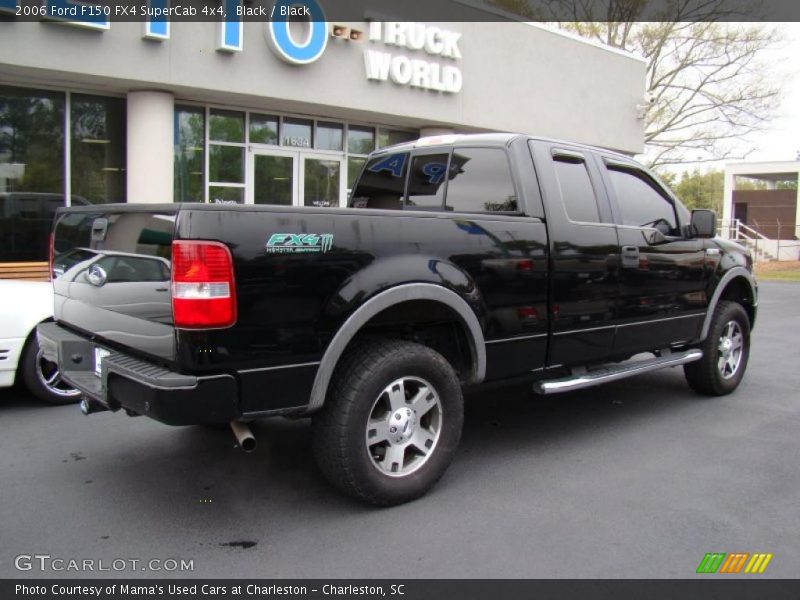 Black / Black 2006 Ford F150 FX4 SuperCab 4x4