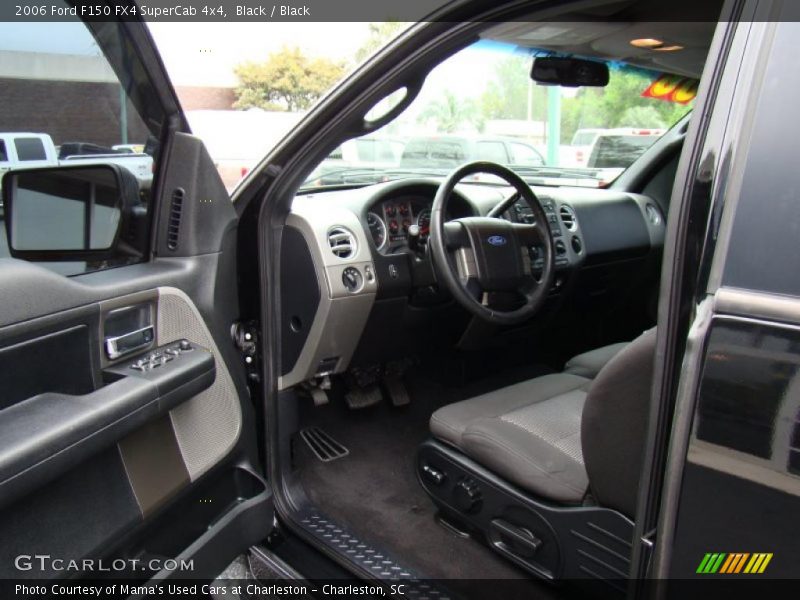 Black / Black 2006 Ford F150 FX4 SuperCab 4x4