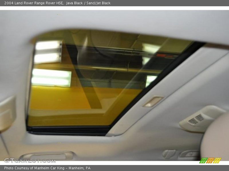 Java Black / Sand/Jet Black 2004 Land Rover Range Rover HSE