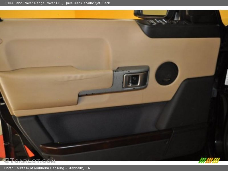 Java Black / Sand/Jet Black 2004 Land Rover Range Rover HSE