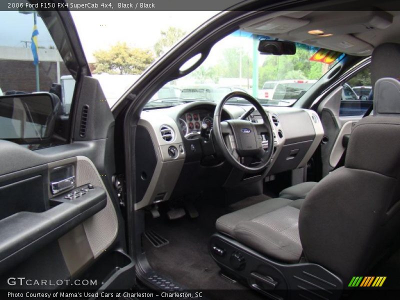 Black / Black 2006 Ford F150 FX4 SuperCab 4x4