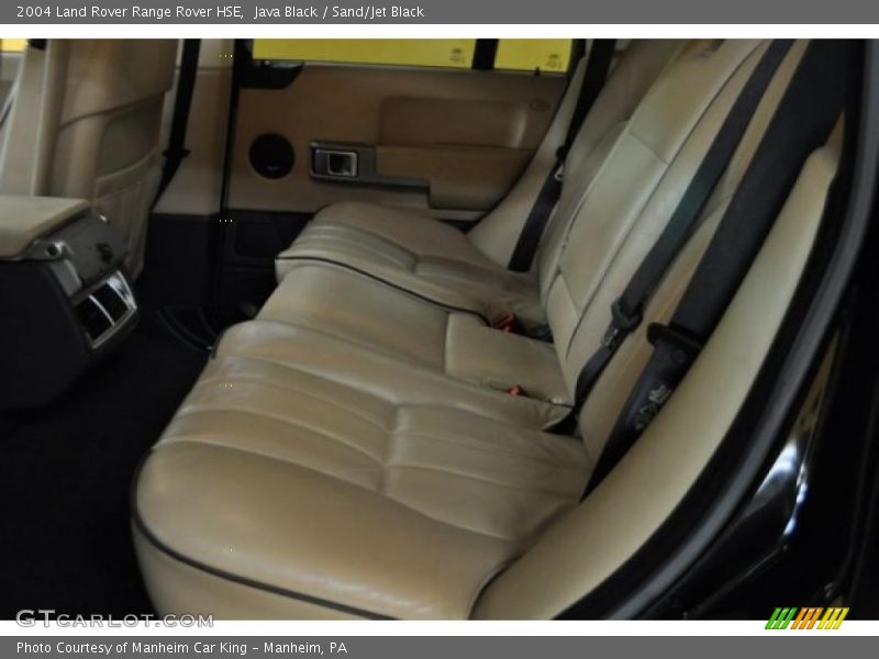 Java Black / Sand/Jet Black 2004 Land Rover Range Rover HSE