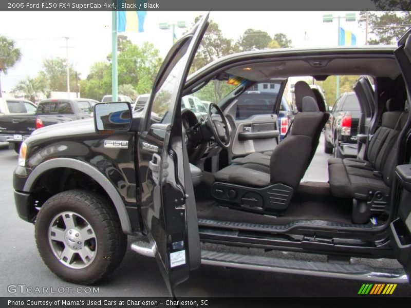Black / Black 2006 Ford F150 FX4 SuperCab 4x4