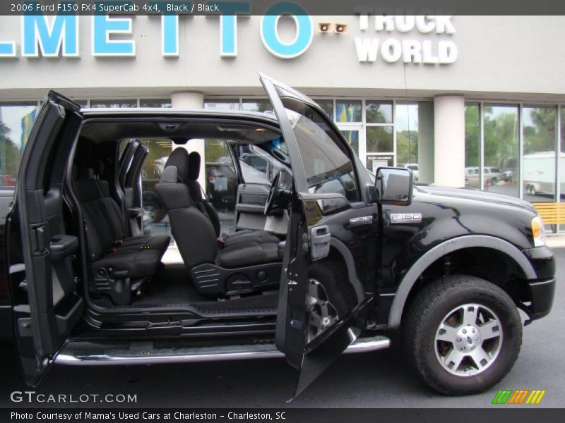 Black / Black 2006 Ford F150 FX4 SuperCab 4x4