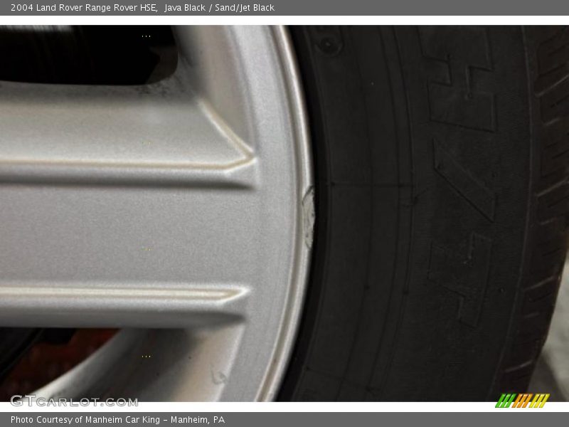Java Black / Sand/Jet Black 2004 Land Rover Range Rover HSE