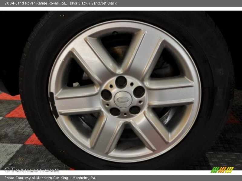 Java Black / Sand/Jet Black 2004 Land Rover Range Rover HSE