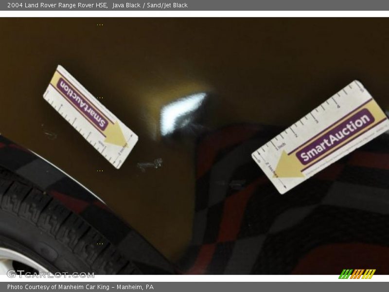 Java Black / Sand/Jet Black 2004 Land Rover Range Rover HSE
