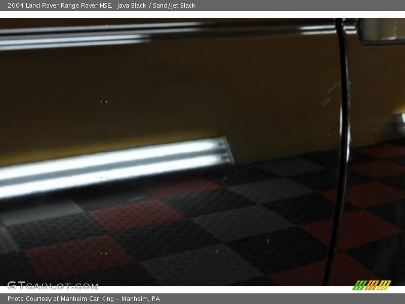 Java Black / Sand/Jet Black 2004 Land Rover Range Rover HSE