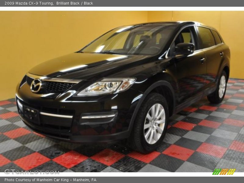 Brilliant Black / Black 2009 Mazda CX-9 Touring