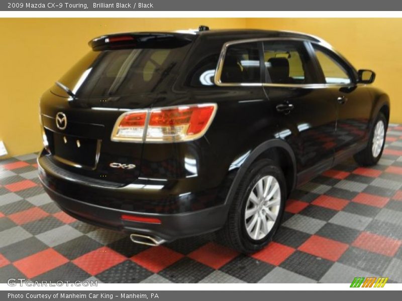 Brilliant Black / Black 2009 Mazda CX-9 Touring