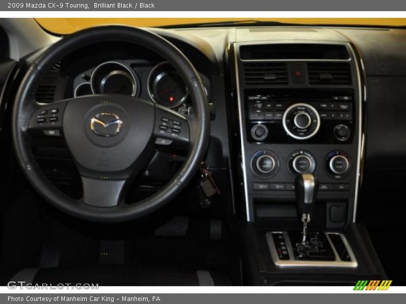 Brilliant Black / Black 2009 Mazda CX-9 Touring