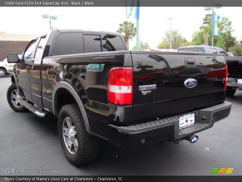 Black / Black 2006 Ford F150 FX4 SuperCab 4x4