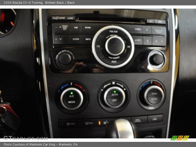Brilliant Black / Black 2009 Mazda CX-9 Touring