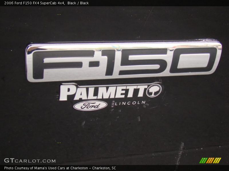 Black / Black 2006 Ford F150 FX4 SuperCab 4x4