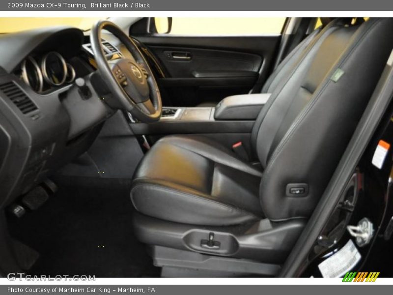 Brilliant Black / Black 2009 Mazda CX-9 Touring