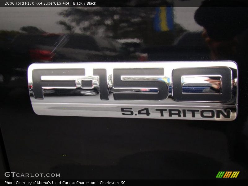 Black / Black 2006 Ford F150 FX4 SuperCab 4x4
