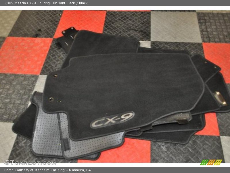 Brilliant Black / Black 2009 Mazda CX-9 Touring