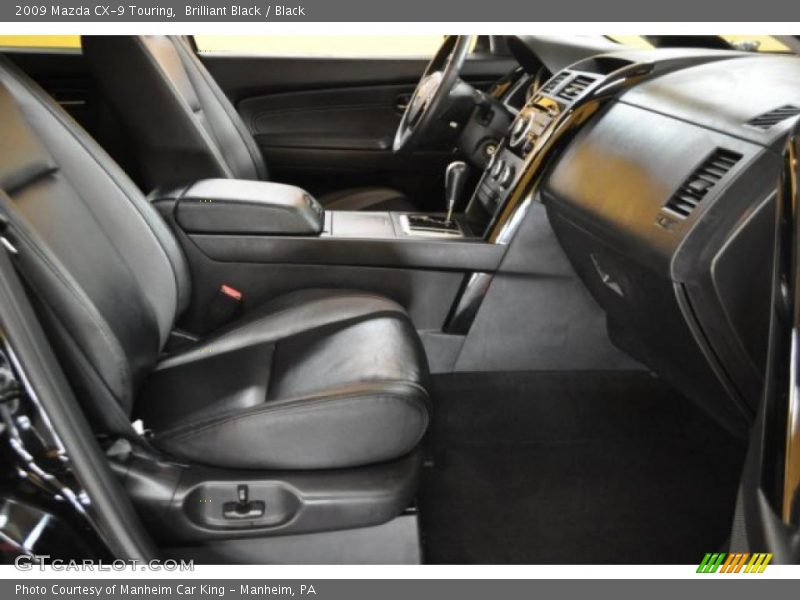 Brilliant Black / Black 2009 Mazda CX-9 Touring