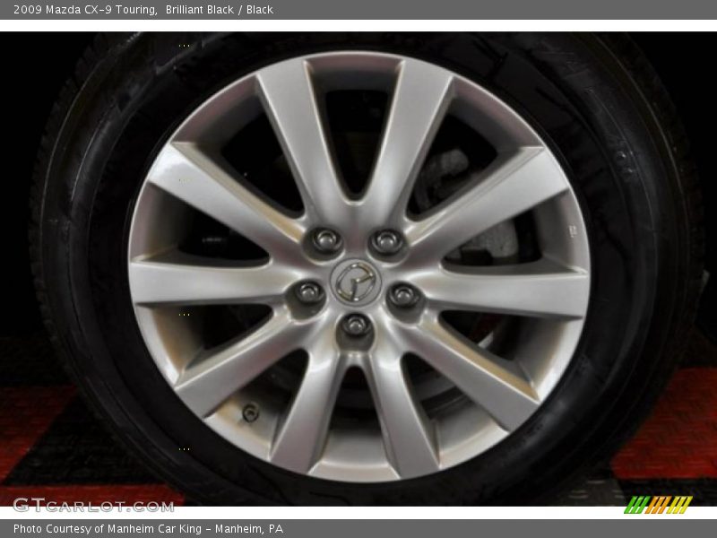 Brilliant Black / Black 2009 Mazda CX-9 Touring
