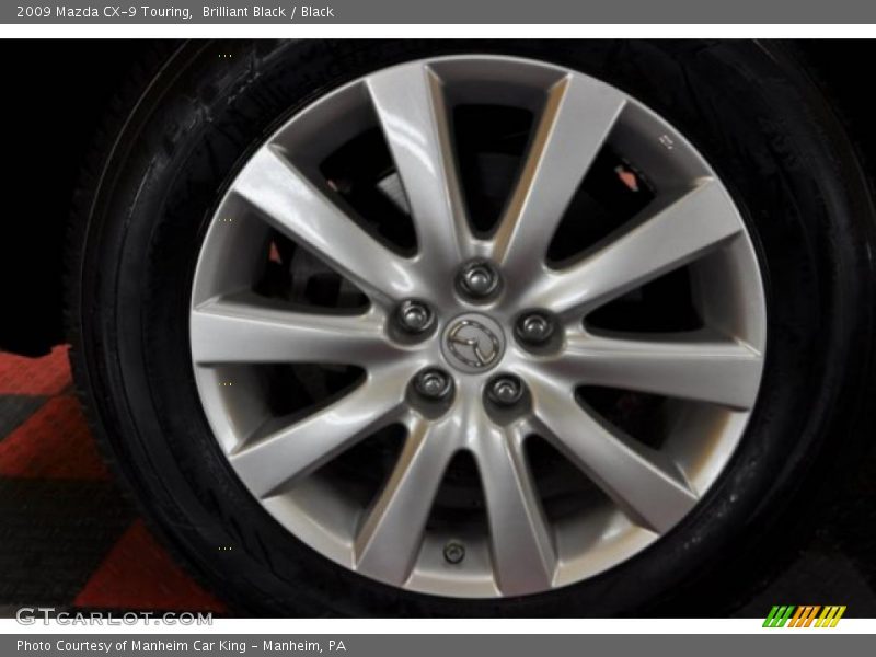Brilliant Black / Black 2009 Mazda CX-9 Touring