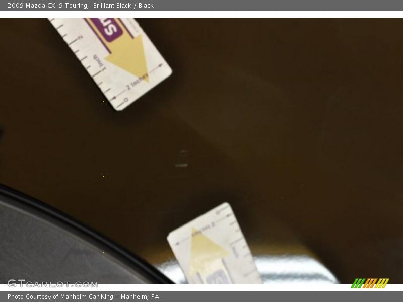 Brilliant Black / Black 2009 Mazda CX-9 Touring