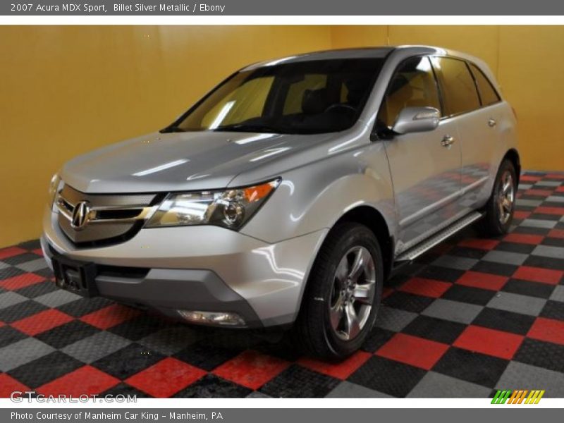 Billet Silver Metallic / Ebony 2007 Acura MDX Sport