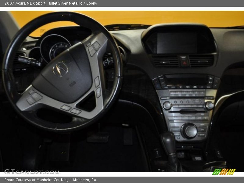 Billet Silver Metallic / Ebony 2007 Acura MDX Sport