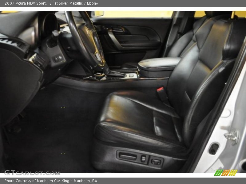 Billet Silver Metallic / Ebony 2007 Acura MDX Sport